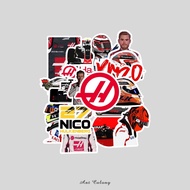 Sticker Pack Formula 1 F1 Sticker Vinyl Doff Lamination | Haas F1 Team Sticker