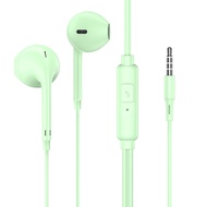 Raimondo Headset Berkabel Kabel Asli Macaron Warna Headphone Berkualitas Baik 3.5mm HIFI Headset Ove