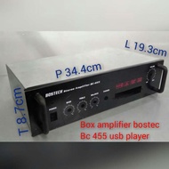 BOX STEREO AMPLIFIER BOSTECH BC 455 USB MP3 PLUS BUBBLEWRAP