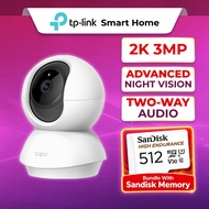 TP-Link Tapo TC71 2K 3MP Wi-Fi CCTV Camera | Baby Cry Detect Night Vision 2 Way Audio Motion Detect