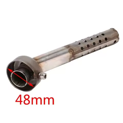 48/57mm Universal Motorcycle Exhaust Muffler DB Killer Silencer Noise Sound Silencer Eliminator Road