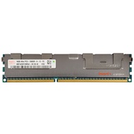 Hynix RAM DDR3 16GB 1333MHz หน่วยความจำเซิร์ฟเวอร์ PC3-10600R 240Pin REG ECC Memory RAM DDR3 1.5V หน่วยความจำแบบลงทะเบียนพร้อมฮีทซิงค์