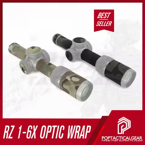 SPECPERECISION Tactical Optical Wrap for RZ HD 1-6X LPVO Scope Only Sticker Not Include Scope