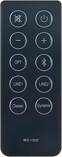 ALLIMITY RC100 Replaced Remote Control fit for Edifier Bookshelf Multimedia Speaker R2000DB