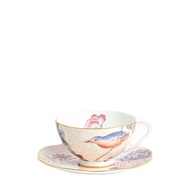 Wedgwood 杜鵑寬口花茶杯碟180ml 粉桃