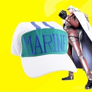 ONE PIECE Hat Navy Admiral Akainu Sakazuki MARINE Baseball Cap Cosplay Accessory