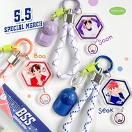 GANTUNGAN BooSeokSoon BSS Baseball Star Keychain - Seventeen Keychain
