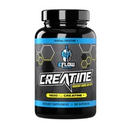 eFlow Creatine Capsules, HCL Creatine Pills - Creatine Supplement for Men & Women, Muscle Builder, E