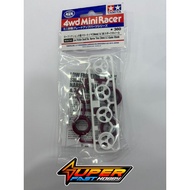 TAMIYA 95634 LOW FRICTION SMALL DIA. NARROW TIRES (24mm) & 3 SPOKE WHEELS