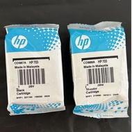 (NO BOX)(Expired) HP 703 Black / Tri-color Ink Cartridge 100% Original Genuine