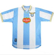 👉👕 lazio Retro 1989 1990 1991 1992 1999 2000 2001 soccer jerseys NEDVED SIMEONE SALAS GASCOIGNE home