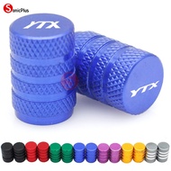 For Yamaha YTX125 YTX 125 YTX Motorcycle Accessories Air Tire Valve Air Port Stem Cover Caps CNC with LOGO