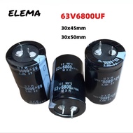 63V 6800UF Audio Capacitor 30x45mm 30x50mm Electrolytic Capacitor Audio amplifier filtering capacito