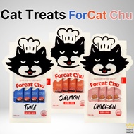 [Dr. Felis] ForCat Chu Treats 14g per tube - Tuna, Chicken, Salmon Flavors