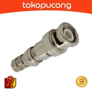 BNC Thread CCTV connector RG59 jack CCTV cable connector plug