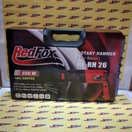 terbaru REDFOX RF-RH26 MESIN BOR PAHAT ROTARY HAMMER 26mm 3MODE REDFOX