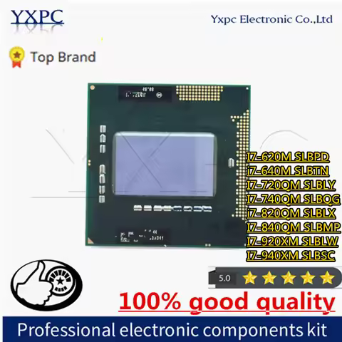 I7-620M SLBPD i7-640M SLBTN I7-720QM SLBLY I7-740QM SLBQG i7-820QM SLBLX I7-840QM SLBMP I7-920XM SLB