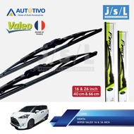 Toyota Sienta Wiper Mobil Valeo (2 Pcs Kiri Kanan)/Aksesoris Sienta