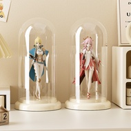【SG Seller】StorageWorks Doll storage box tall doll model ornaments hand-made storage box transparent
