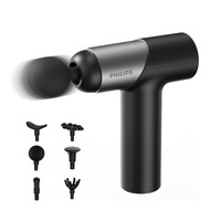 Philips Powerful Massage Gun, Muscle Massage Gun Deep Tissue, Percussion Massage Gun with 6 Replacem