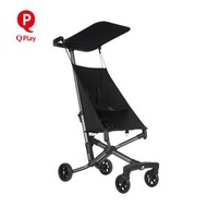 Qplay T18 超輕量嬰兒手推車 (黑色)