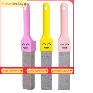 【FINE】Toilet Cleaner Stone Natural Pumice Stone Toilets Brush Quick Clean Easy to Hang