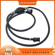 [wildwander.my] Mini Fuel Pump Fuel Line Hose Outboard Boat Engine Petrol Tank Connectors Kit