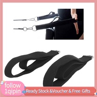 1qipin.my Pilates Straps Pack of 2 Anti Slip Practical Double Loop Fitness D Ring Loops Padded Equip