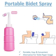 Portable Bidet Spray / Hand Held Toilet Bidet Washer/Hand Held Cleaner For Baby &amp; Elderly &amp; Maternity / Sprayer Personal Cleaner Travel EVA Portable Inverted postpartum care Bottle