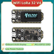 C Heltec Meshtastic Wifi LoRa 32 V4 ESP32 SX1262 GPS 0.96inch OLED Solar Powered Dev-Board WiFi BLE 