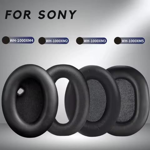 Replacement ear pads for Sony WH-1000XM3 WH-1000XM4 WH-1000XM2 WH-1000XM5soft leather headphones