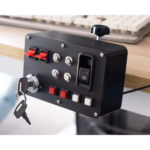 Euro Truck Simulator 2 Horizon Dust Game Panel Central Control Box PC for Car and Truck Simulator Ga