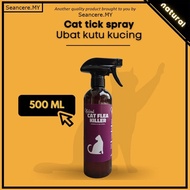 PEST AWAY Natural Cat and Dog Flea Spray [Ubat Kutu / Racun Pepijat Kucing & Anjing Organik / Semula