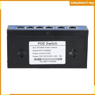 [SzluzhenfcMY] 6 Port 100Mbps 4 Port & 2 Uplink Over Ethernet Switch Adapter