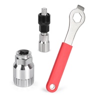 Bicycle Crank Puller, Bottom Bracket Removal Tool for Easy Mountain Bike Maintenance and Repair