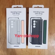 Case With Strap SAMSUNG Galaxy Z Fold5 Fold 5 Standing Cover Original