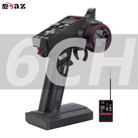 RCXAZ Hot Rc remote control CT-6A CT6A CT 6A 4-9V 2.4GHz 6CH Transmitter F-06A F06A PWM Receiver For