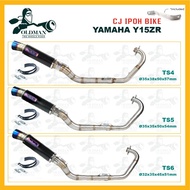 Exhaust CJ IPOH BIKE Y15ZR/Ysuku TS series (TS4/ TS5/ TS6)