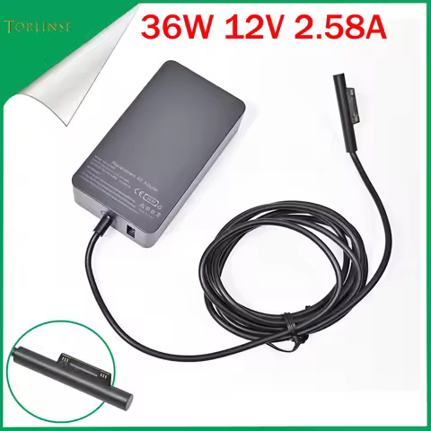 12V 2.58A 36W Power Adapter For Microsoft Surface Pro3 Pro4 1625 1724 1631 Charger 5V 1A