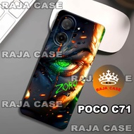 Rc3/Softase rubber poco C71 - ANIME Motif - Case poco C71 - Casing poco C71 - Silicone poco C71 cool