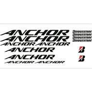 Decal Decals Stiker Sticker Frame Fixie Classic NJS Samson Tommasini