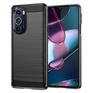 Soft Carbon Fiber Case for Moto Edge X30 Shockproof Phone Cover for motorola edgex30 Brushed Texture