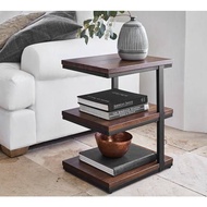 KAYU Sofa side table, book table, magazine table, guest side table, bedside table, side table, bed s