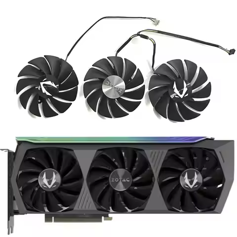 87MM 4PIN GA92S2U CF9015H12S RTX3090 GPU FAN For ZOTAC GAMING GEFORCE RTX 3070TI 3080 3080TI 3090 AM