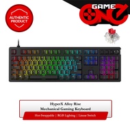 HyperX Alloy Rise Hot-Swappable RGB Mechanical Gaming Keyboard (Red Linear Switch)
