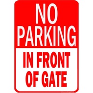 No Parking Do Not Block The Driveway Customer Parking Laminated A4