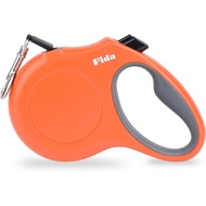 Fida Retractable Dog Leash, 16 ft Dog Walking Leash for Medium Dogs up to 44lbs, Tangle Free, Orange