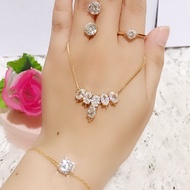 Genuine jade chain bracelet set 88