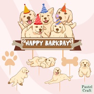 Dog Customized Cake Topper