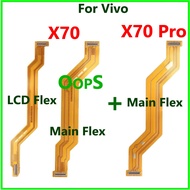 For Vivo X70 / X70 Pro 5G Phone Main Board Motherboard LCD Display Connector Flex Ribbon Cable